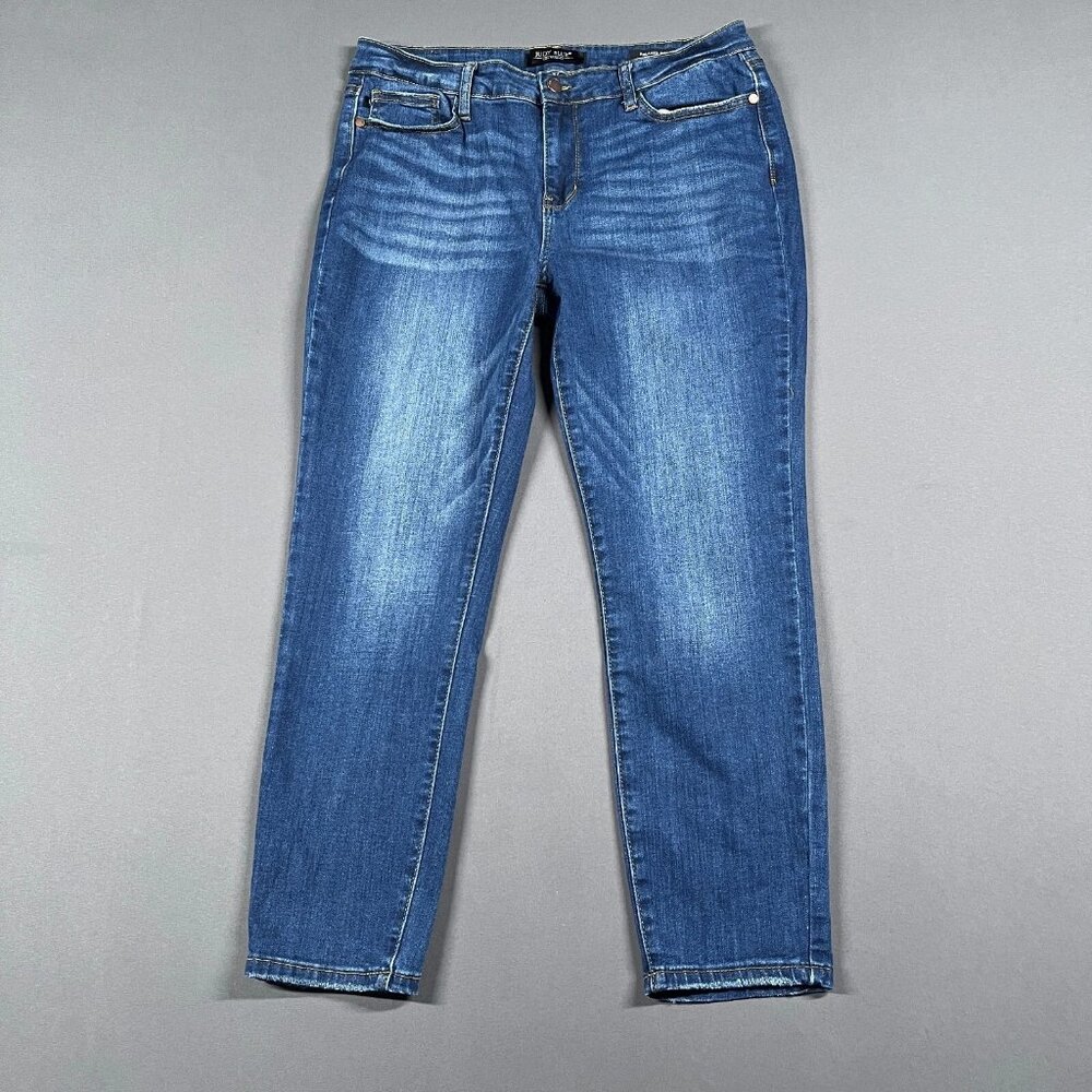 Judy Blue Jeans Women 32 Relaxed Fit Blue Denim Mid Rise Stretch Los Angeles